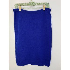 Helen Women's Midi Skirts Blue Size Medium